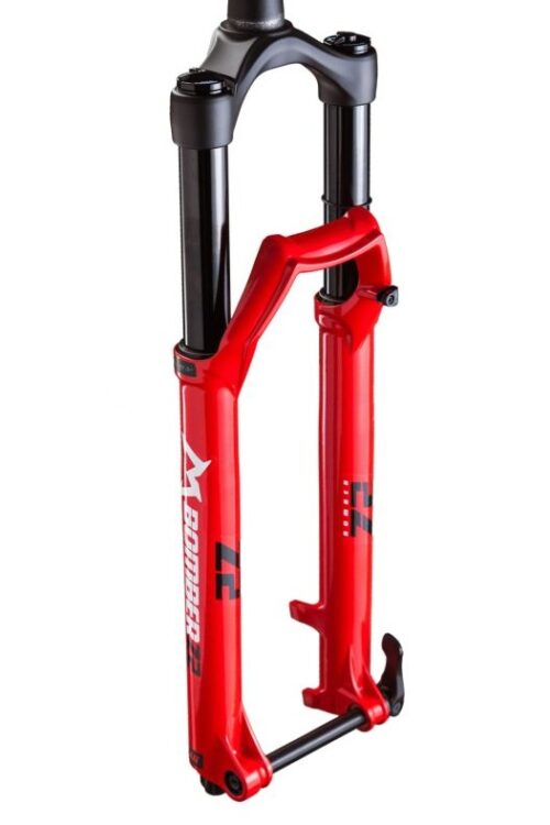 Vidlice odpr. 27,5"" tapered Marzocchi Z2 Rail 150 mm červená lesk